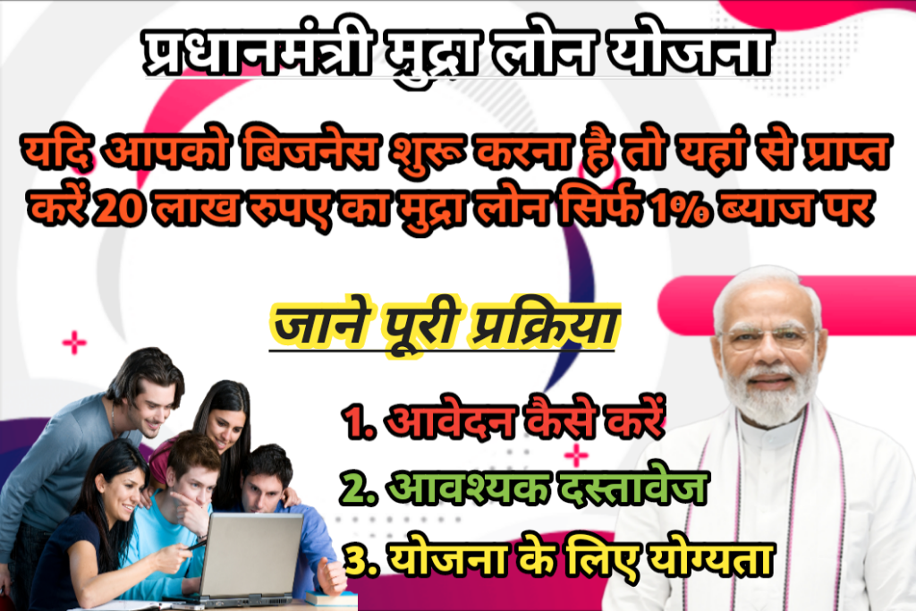 प्रधानमंत्री मुद्रा लोन योजना